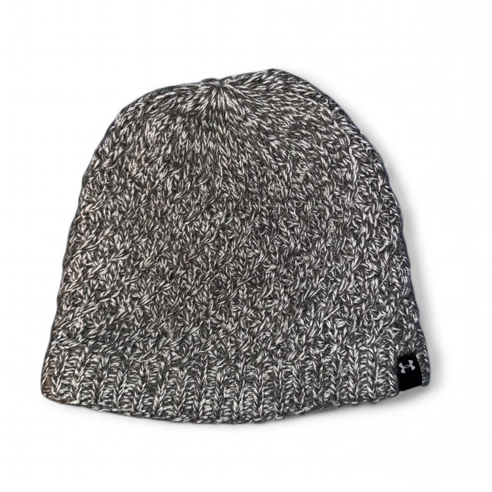 Under Armour Gray Knit Beanie Hat OSFA Women’s